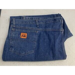 Wrangler FR Jeans 56x32 Cool Vantage Flame Resistant Medium Wash Denim Workwear